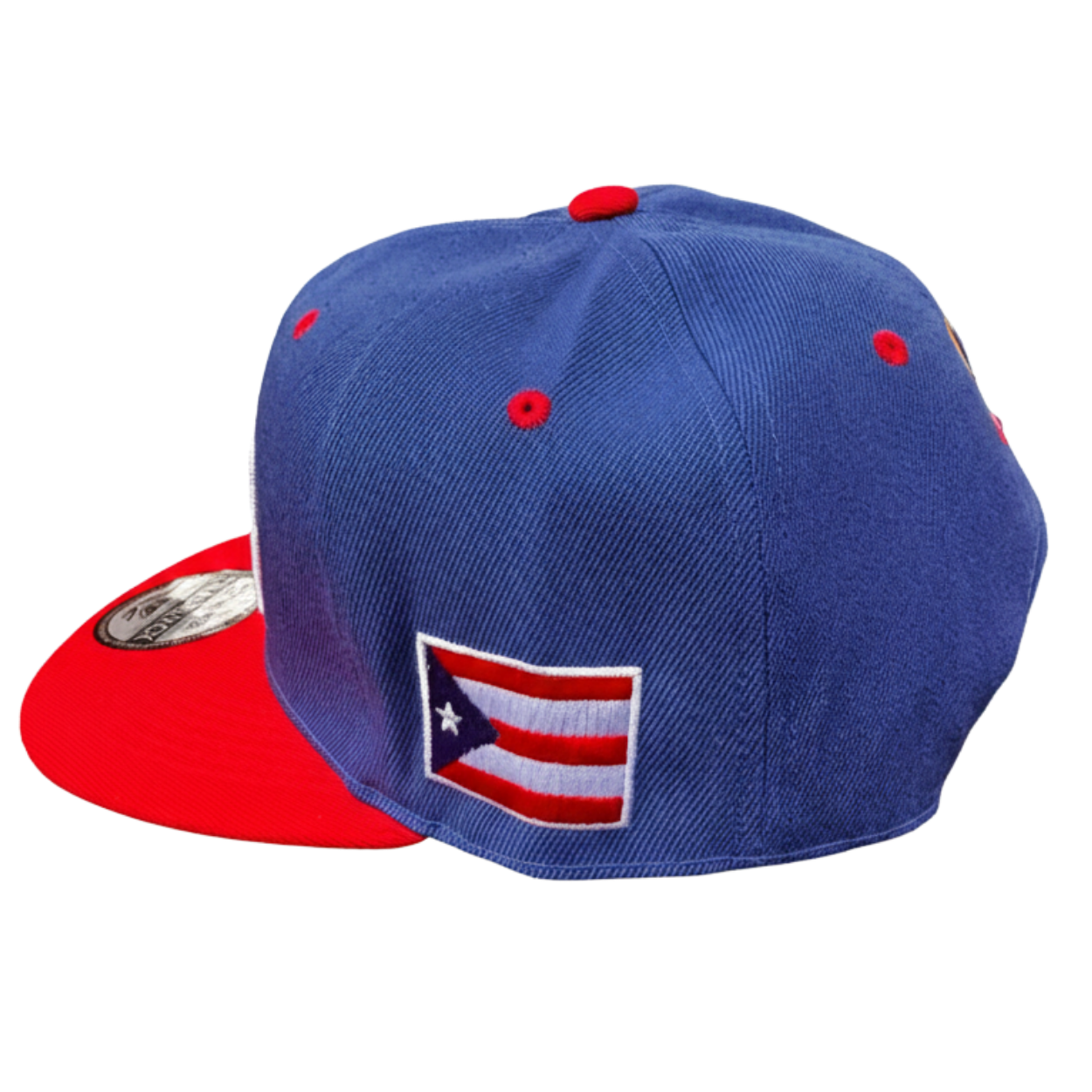 VEROARTE PR Classic Snapback – Navy & Red Edition