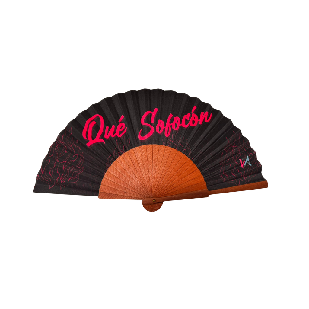 Hand Fan – “Qué Sofocón”