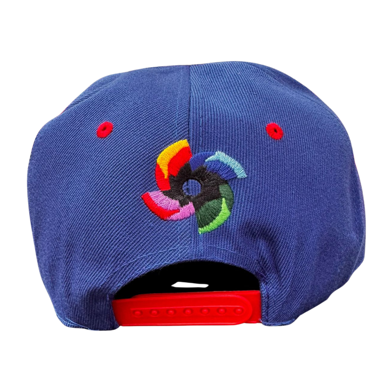 VEROARTE PR Classic Snapback – Navy & Red Edition