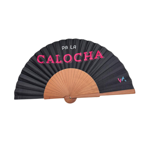 Hand Fan - "PA LA CALOCHA"