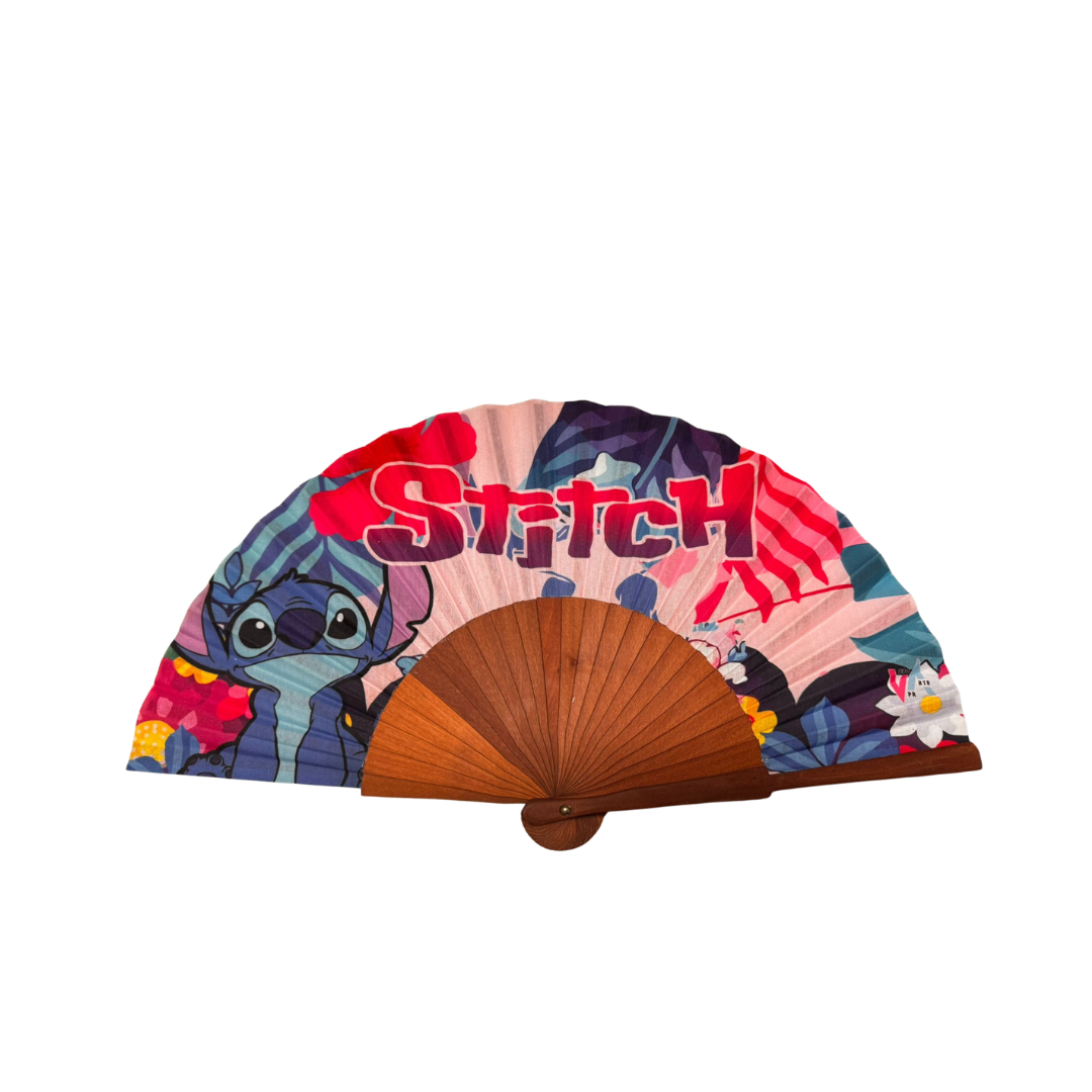 Hand Fan – Tropical Blue Buddy Edition