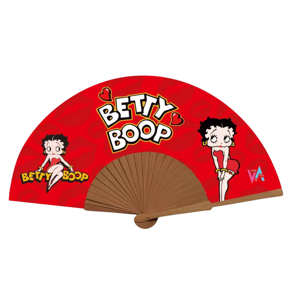 Abanico de mano – Betty Boop | Diseño retro clásico