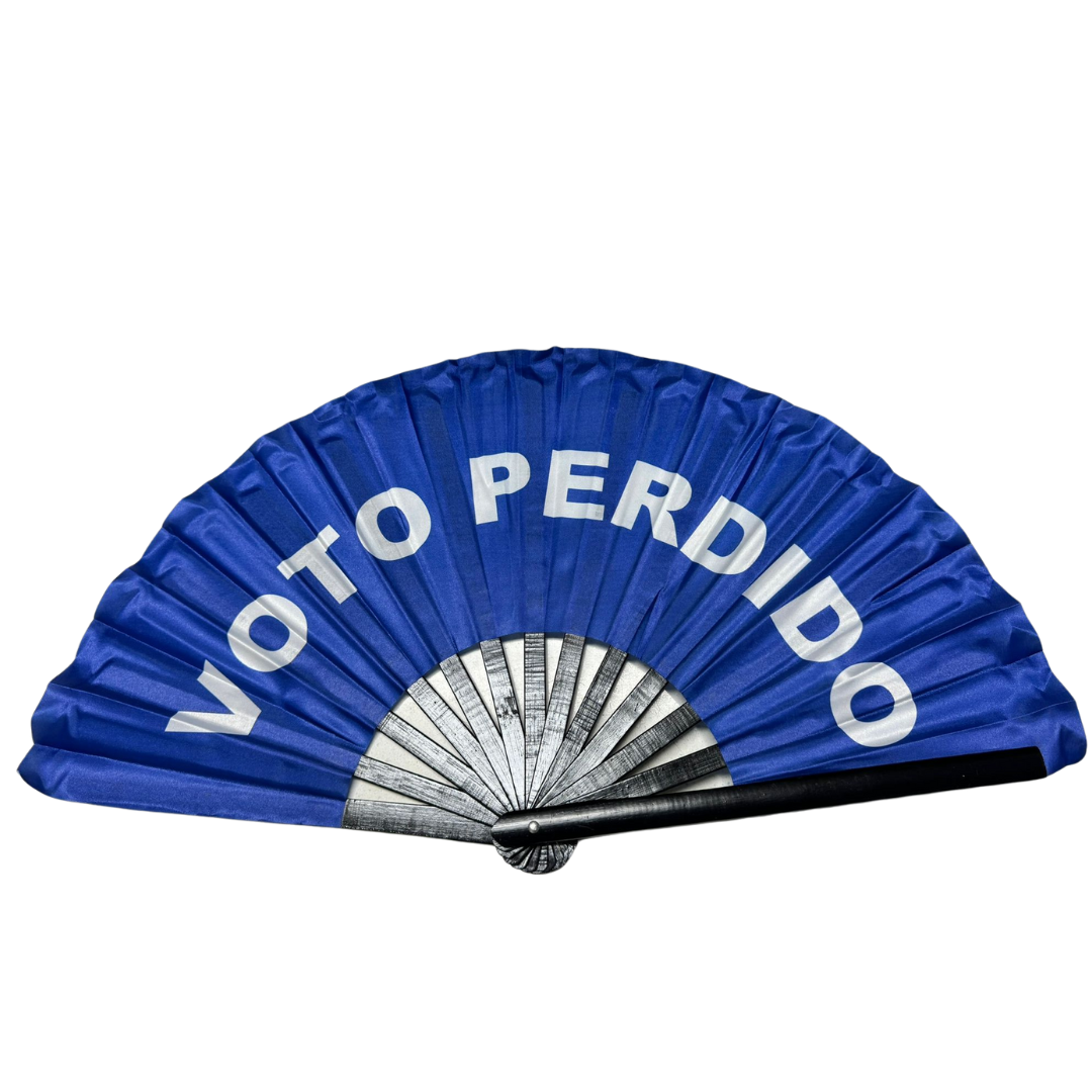 Hand Fan - "VOTO PERDIDO"