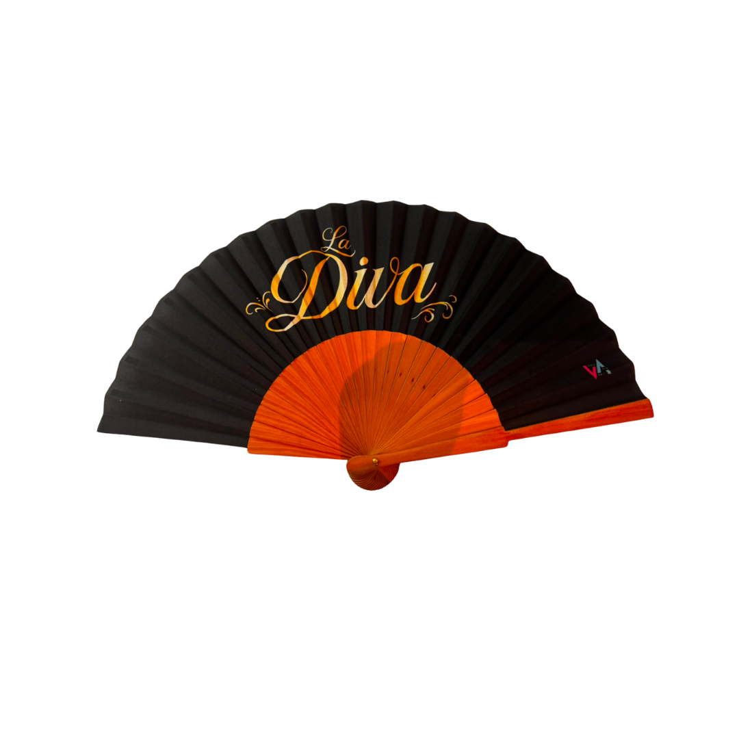 Hand Fan – “La Diva”