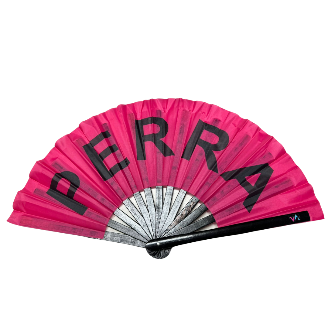 Hand Fan - "PERRA"