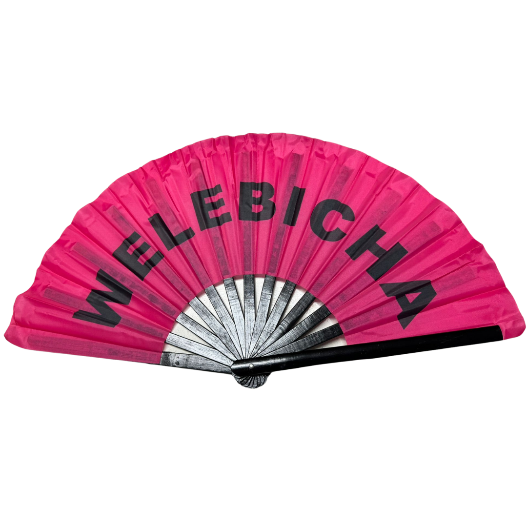 Hand Fan - "WELEBICHA"
