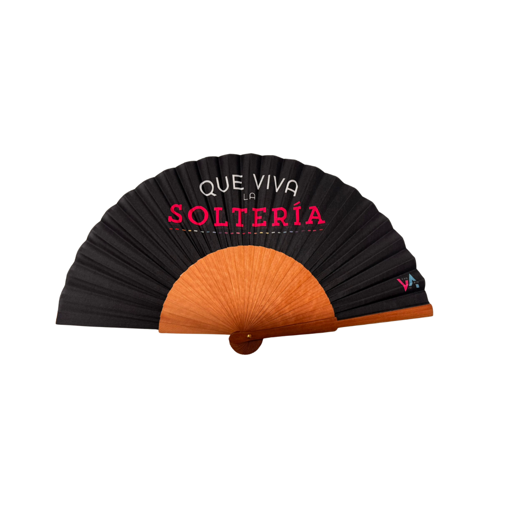 Hand Fan – “Que Viva la Soltería”