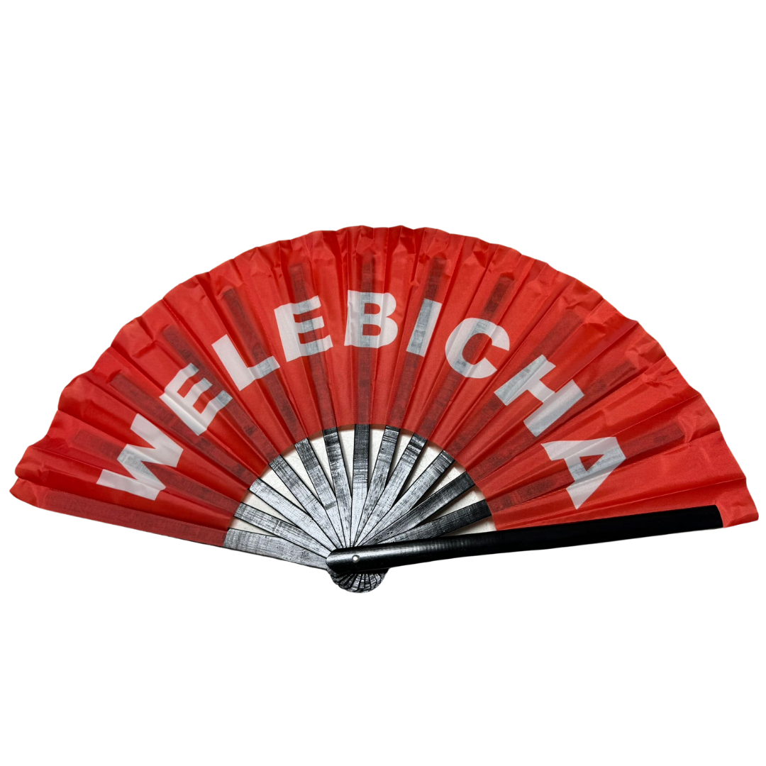 Hand Fan - "WELEBICHA"