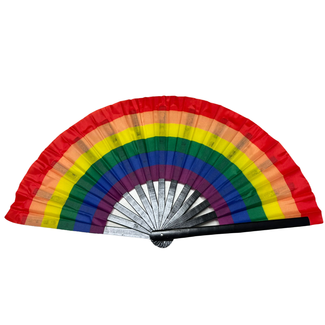 Hand Fan - LGBTQ+ Rainbow