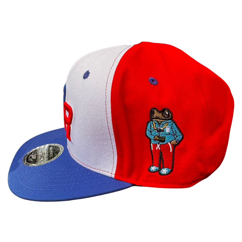 VEROARTE PR Heritage Snapback – Red, White & Blue Edition