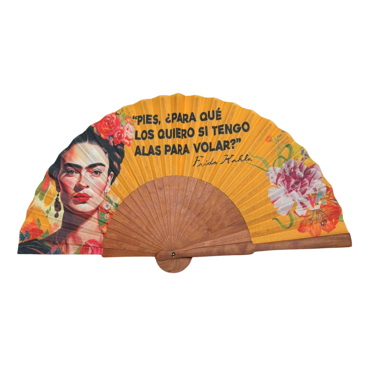 Hand Fan – Frida Kahlo | Inspirational Quote Design