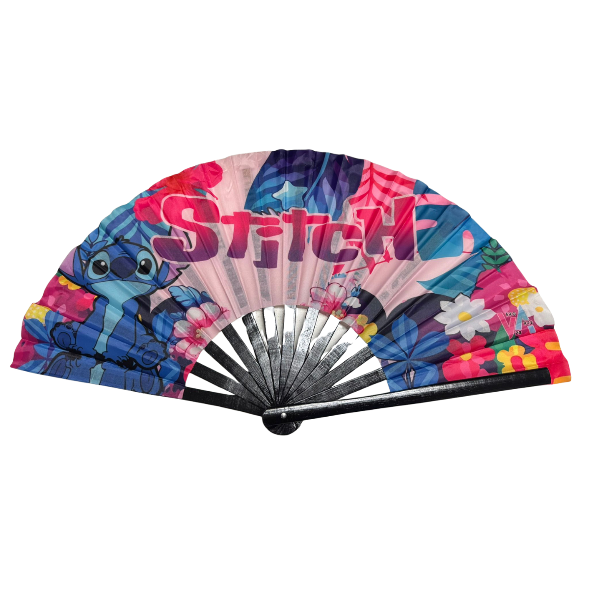 Hand Fan – Stitch | Tropical & Fun Design