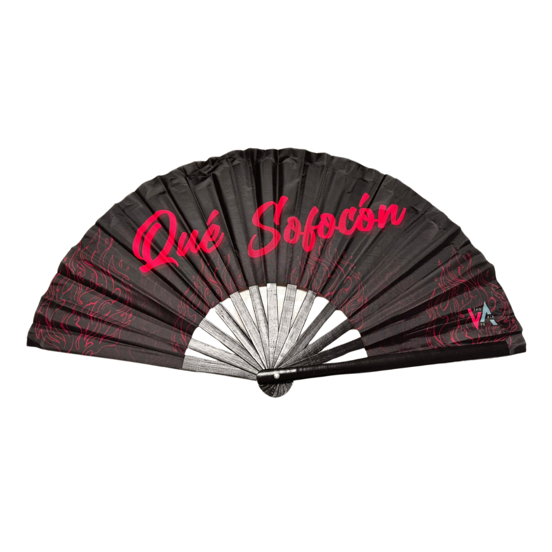 Hand Fan – “Qué Sofocón”
